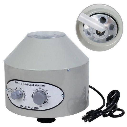 Electric Centrifuge Machine Lab Medical Practice 800-1 4000Rpm Quiet Safe Plastic Finish