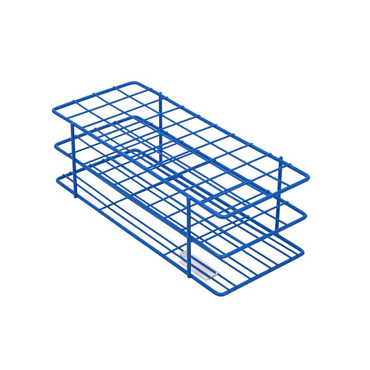 SP Bel-Art Poxygrid Test Tube Rack; for 16-20Mm Tubes, 40 Places, Blue (F18762-0001)