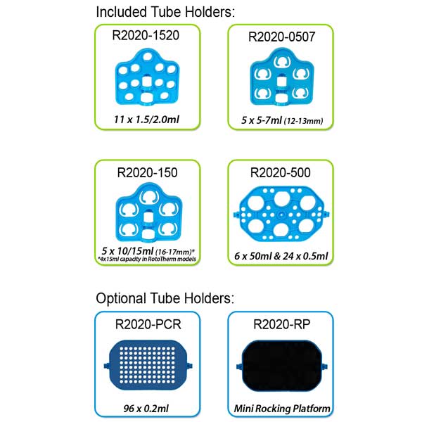 Roto-Therm™ Plus Incubated Rotator (variable speed) with Tube Holders